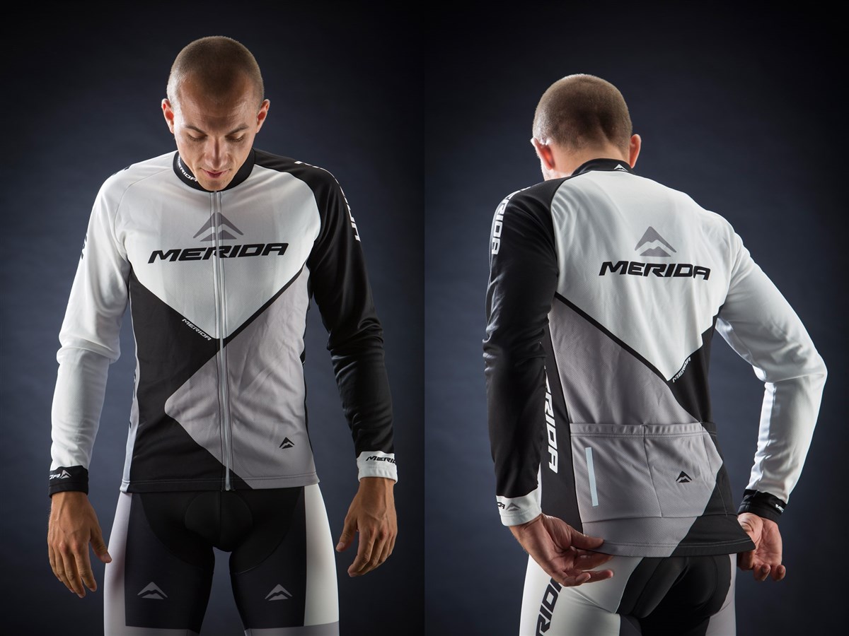 Merida Trieste Design Long Sleeve Cycling Jersey product image