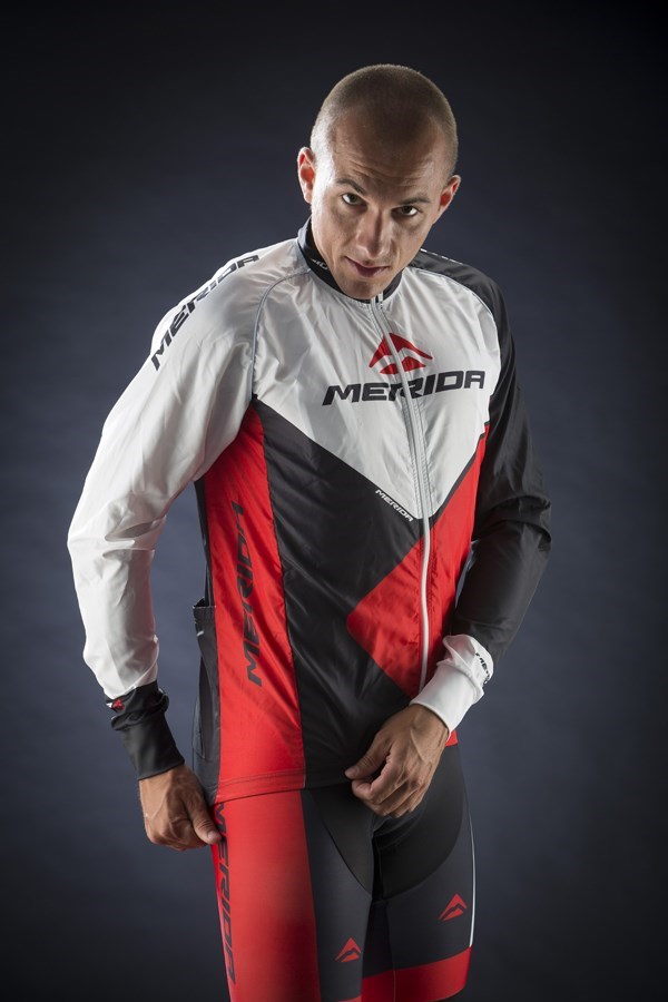 Merida Red Trieste Design Wind Cycling Jacket 2014 product image