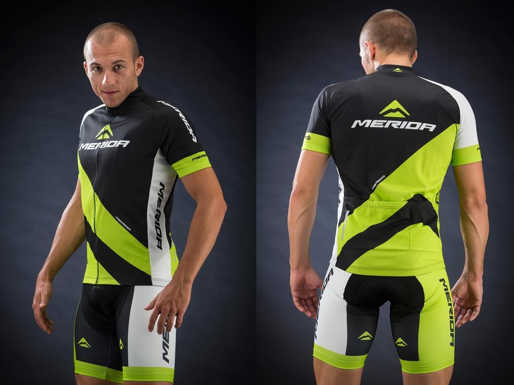 Merida Green Race Design Short Sleeve Cycling Jersey 2014 product image