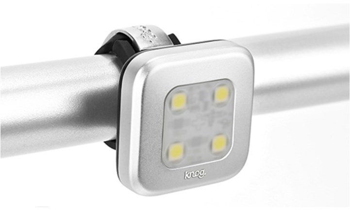 Knog Blinder 4 LED Square Rechargeable USB Front Light product image