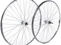 Tru-Build 26" MTB Rear Wheel Single Wall - City Use Screw-On Alloy Nutted Hub