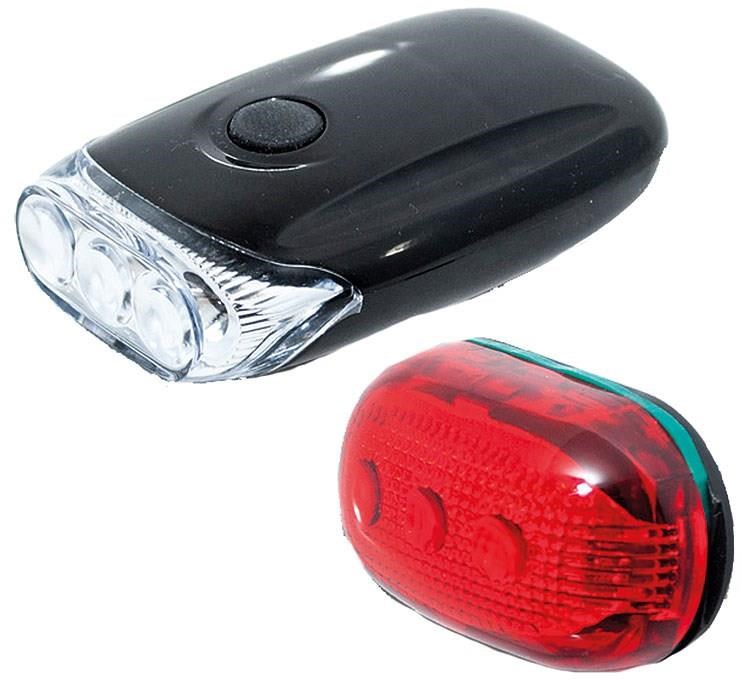 Raleigh RX9.0S 3 Led Front & 5 Led Rear Light Set product image