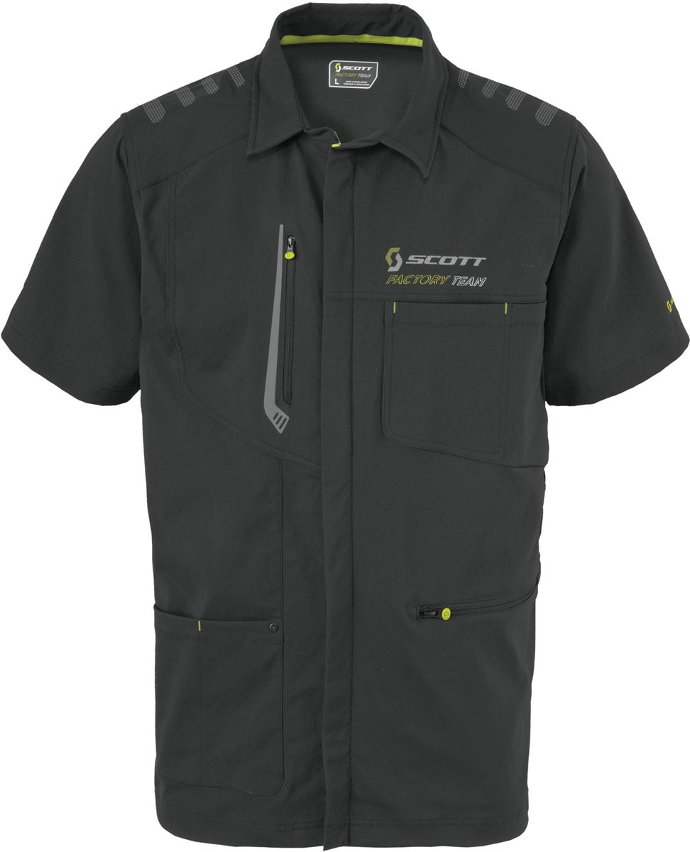 Scott Factory Team Zip Short Sleeve Shirt product image