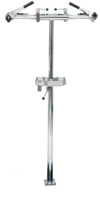 Park Tool PRS2OS-1 - Deluxe Oversize Double Arm Repair Stand With 2 x 100-3C Clamps product image