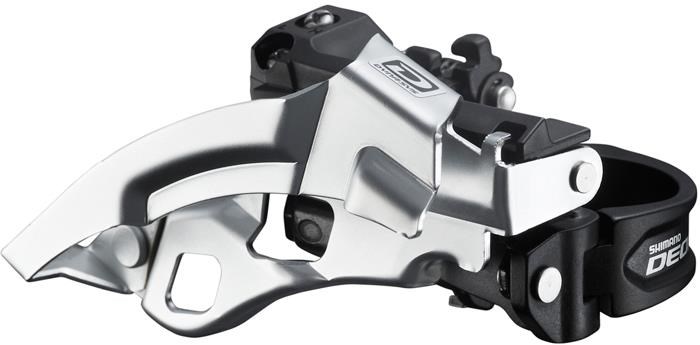 Shimano FD-M610 Deore 10spd Triple Front Derailleur, Top Swing, Dual-Pull product image