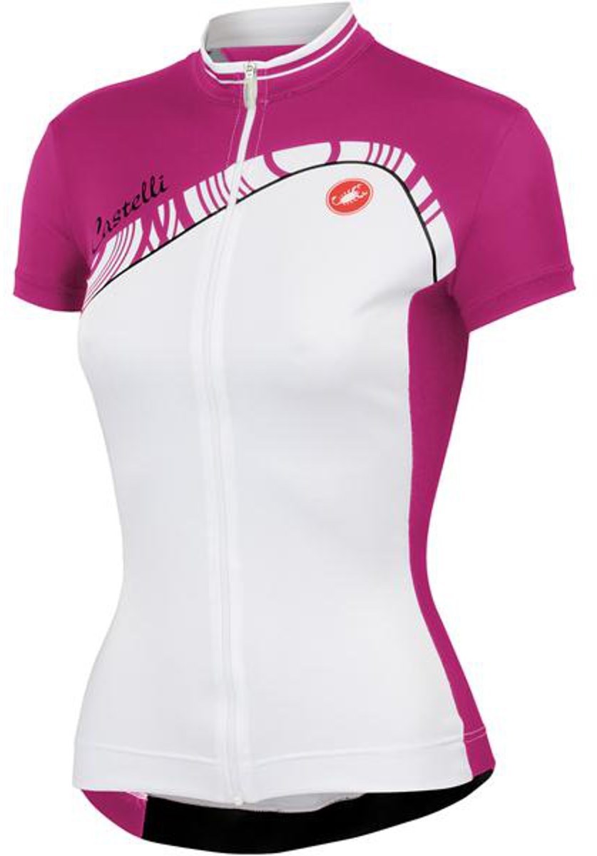 Castelli Tesoro FZ Womens Short Sleeve Cycling Jersey product image