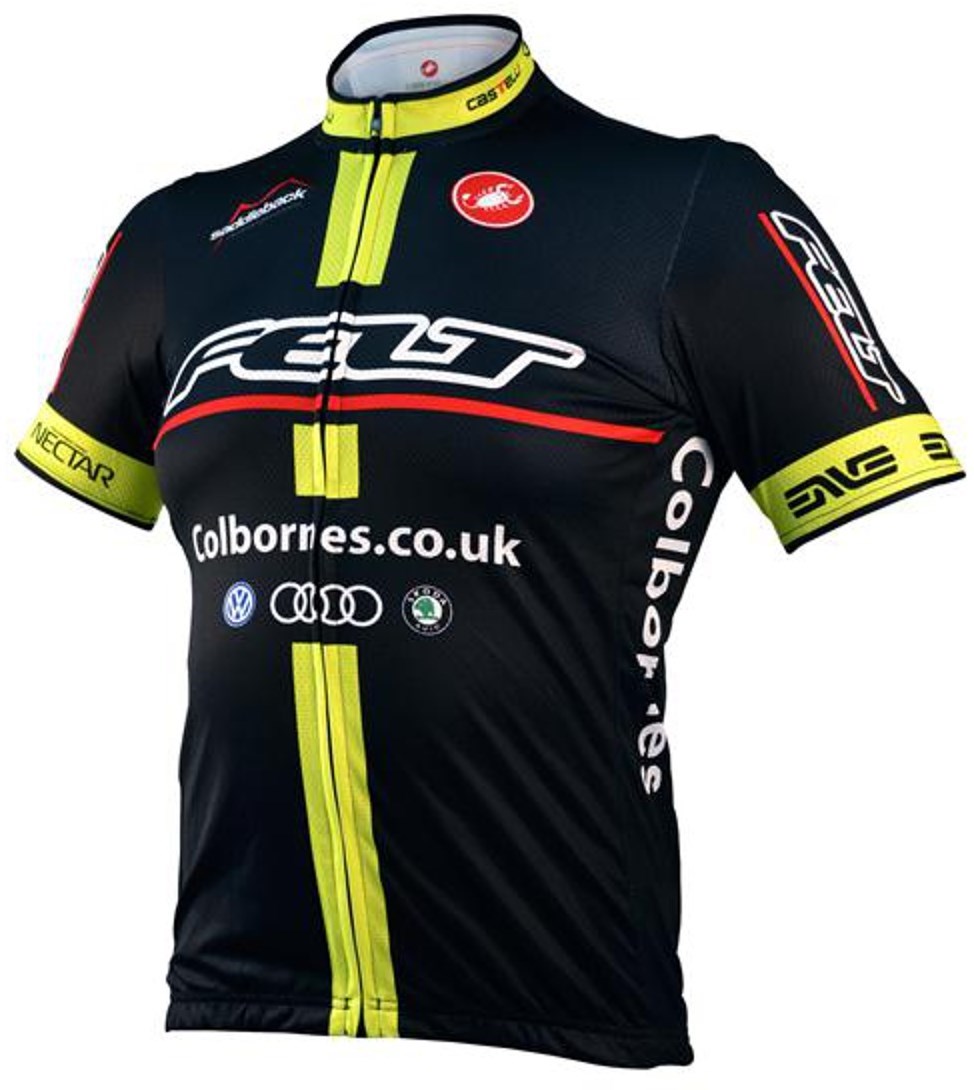 Castelli Colbornes 2012 Team Short Sleeve Cycling Jersey product image