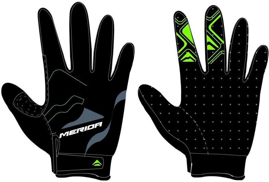 Merida Long Finger Gel Cycling Gloves product image