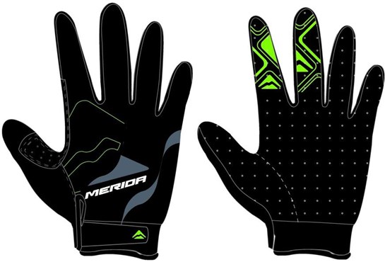 Merida Long Finger Gel Cycling Gloves