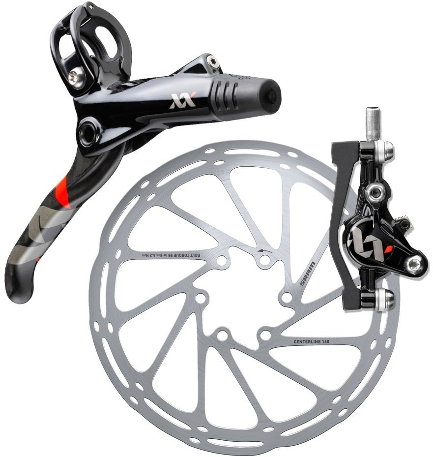 SRAM XX Hydraulic Disc Brake with Ti Hardware Carbon Lever (Rotor/Mount sold separately) product image