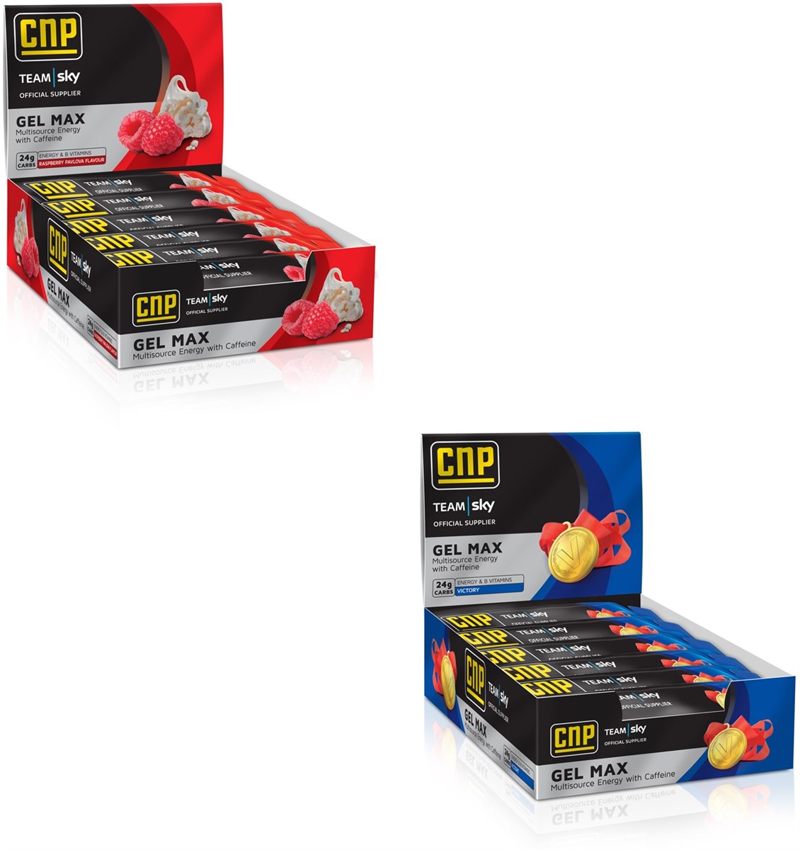CNP Multisource Time Released Energy Gel Max with Caffeine - 45g x Box of 24 product image