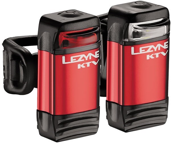 Lezyne KTV Drive LED USB Front/Rear Rechargeable Light Set product image