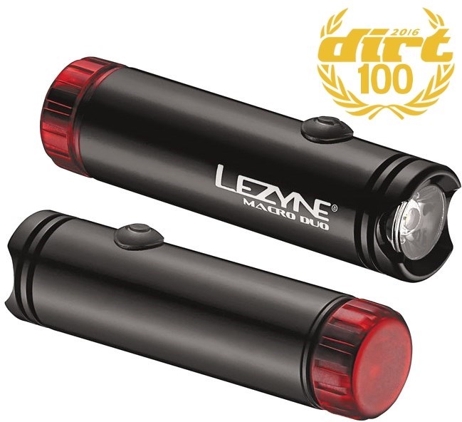 Lezyne Macro Duo LED USB Front/Rear Rechargeable Light product image
