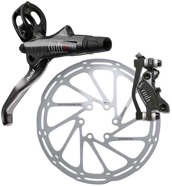 Avid Code R Grip Shift Compatible Disc Brake - Rotor & Bracket Sold Separately product image