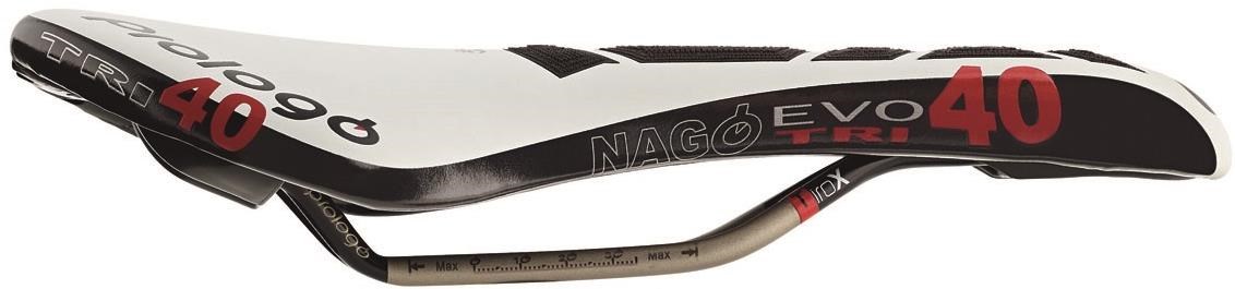 Prologo Nago Evo Tri40 Tirox CPC Saddle with Tirox Rails product image