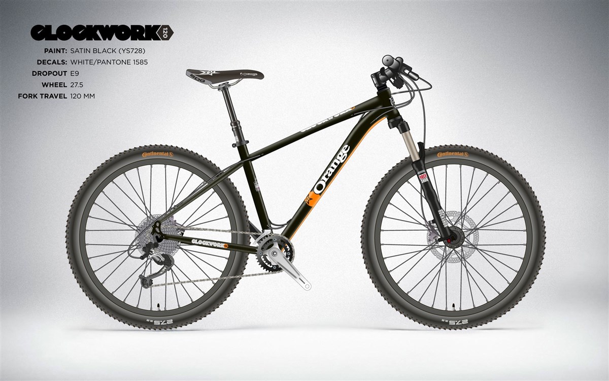 Orange Clockwork 120 Mountain Bike 2015 - Hardtail MTB product image