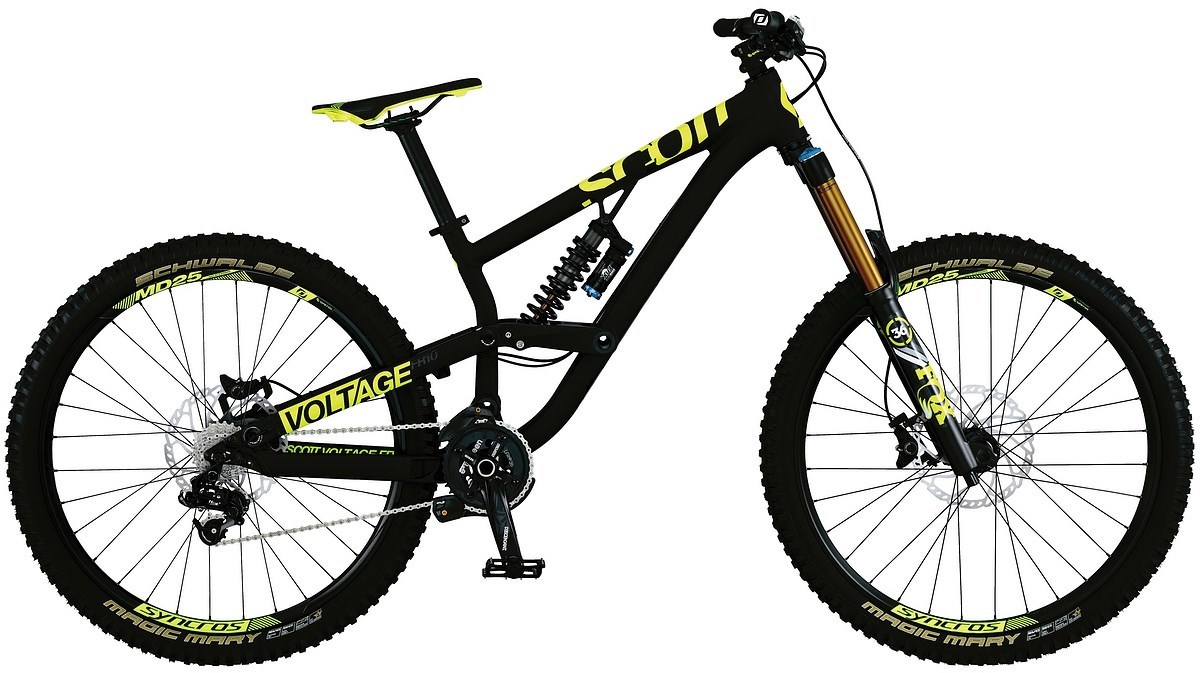 Scott Voltage FR 710 Mountain Bike 2015 - Full Suspension MTB product image