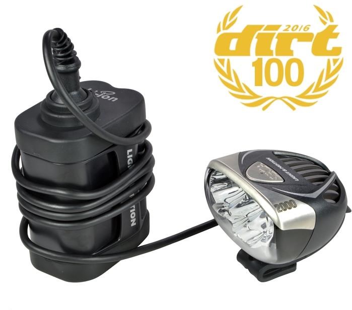 Light and Motion Seca 2000 6 Cell Enduro Rechargeable Front Light System product image