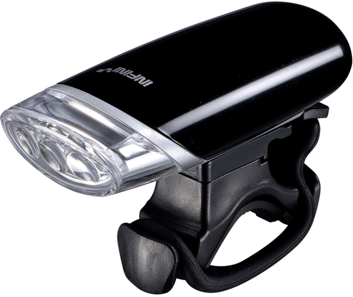 Infini Luxo 3 LED Front Light With Batteries and Bracket product image