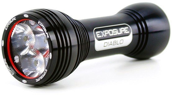 Exposure Diablo Mk6 Rechargeable Front Light with Helmet and Handleb Mounts product image