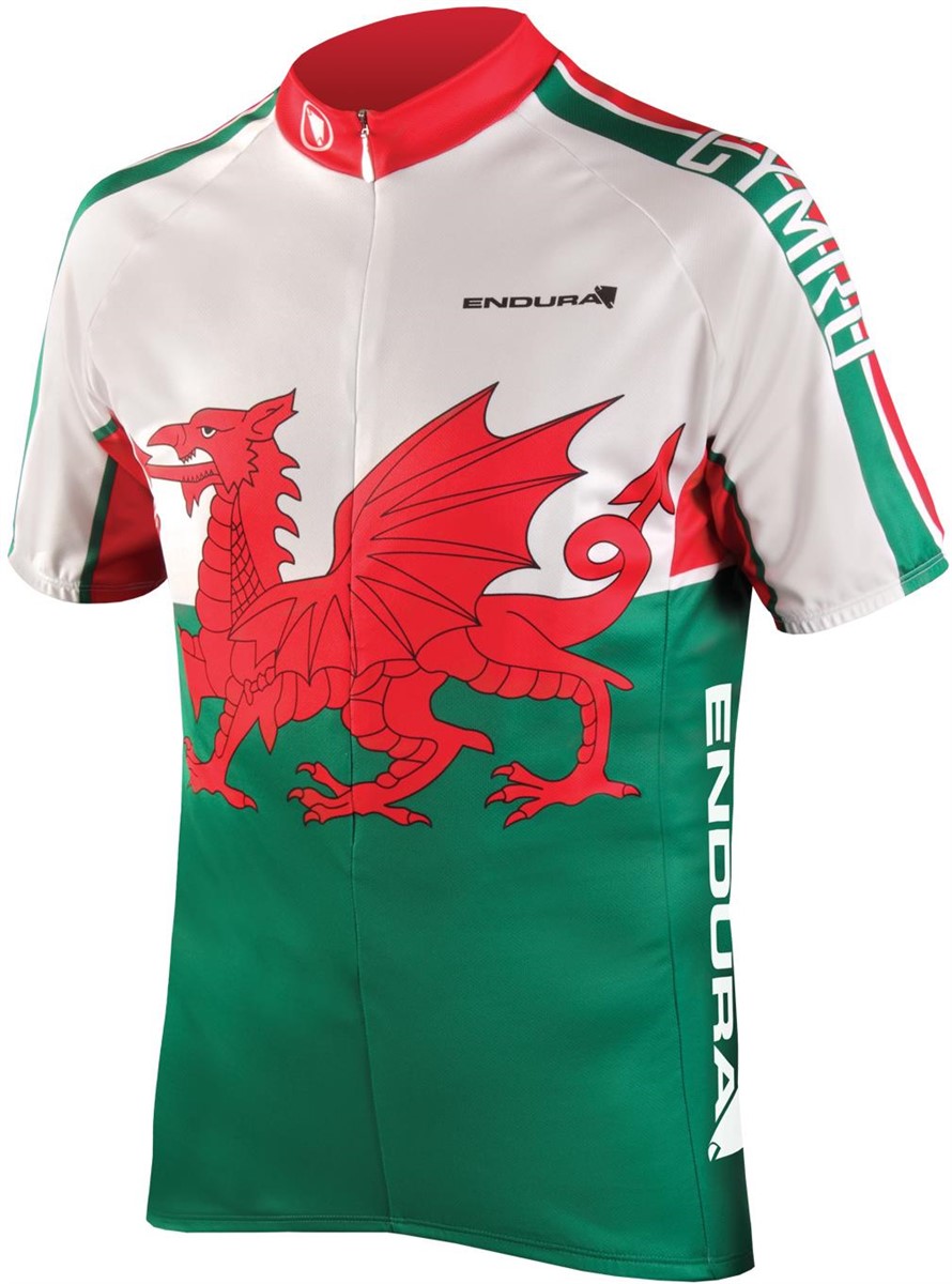 Endura CoolMax Printed Wales II Short Sleeve Cycling Jersey SS17 product image