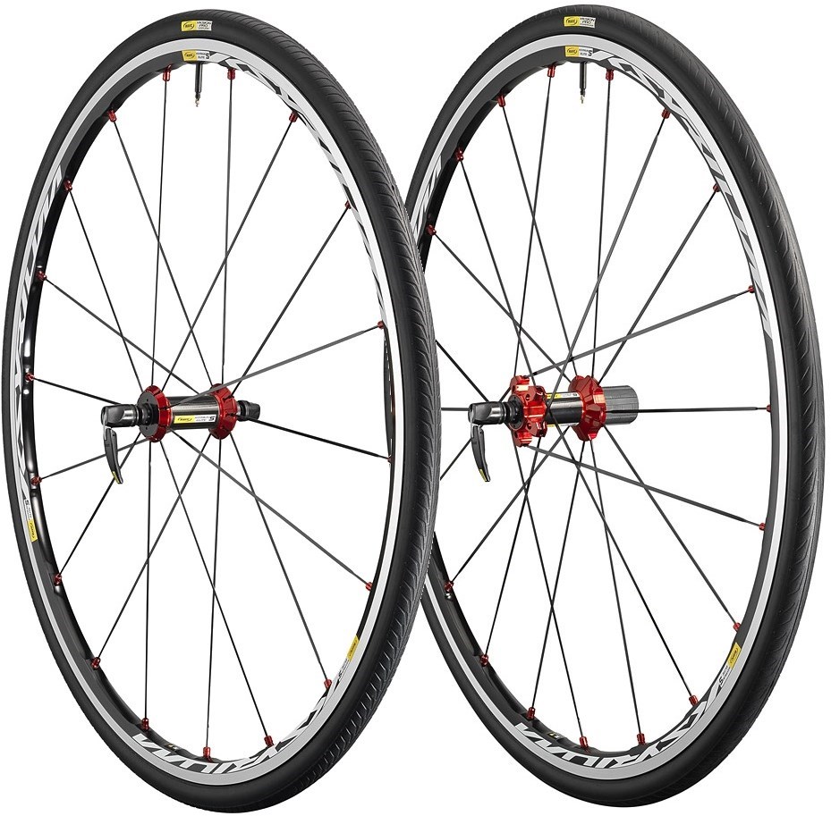 Mavic Ksyrium Elite S Red Road Wheel Set product image