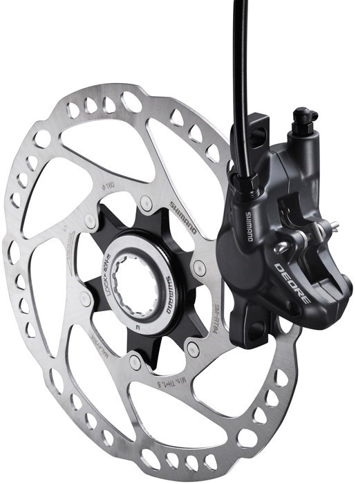 Shimano Deore Disc Brake Calliper - Without Adapter for Front or Rear BRM615 product image