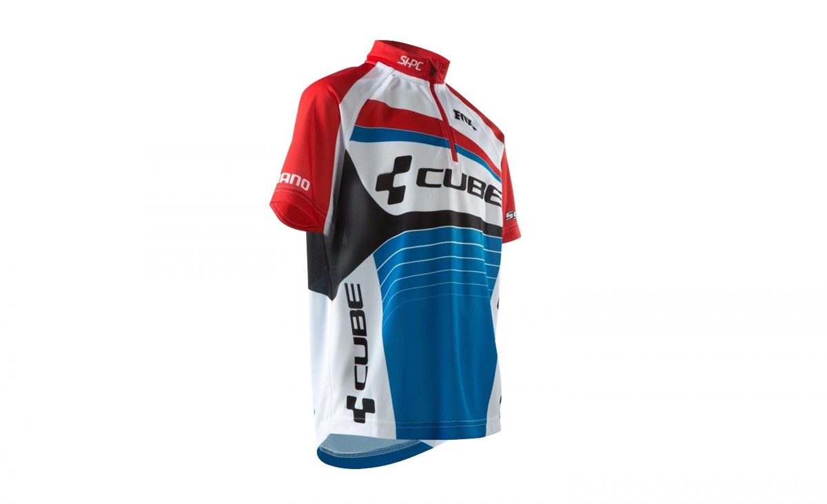 Cube Teamline Junior Short Sleeve Cycling Jersey product image