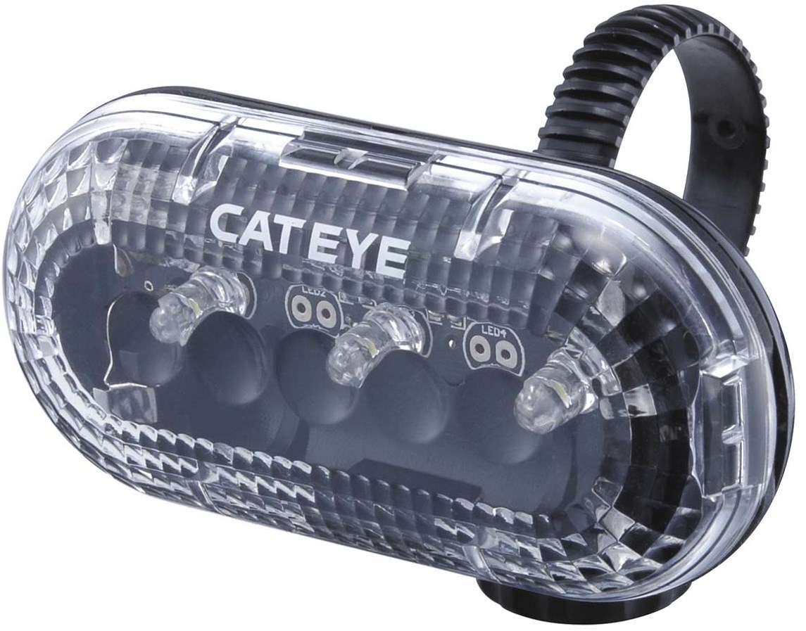 Cateye HL-LD130 3 LED White Front Light product image