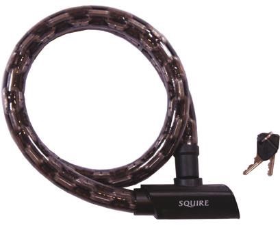Squire Mako Conger Chain Lock - Sold Secure Bronze product image