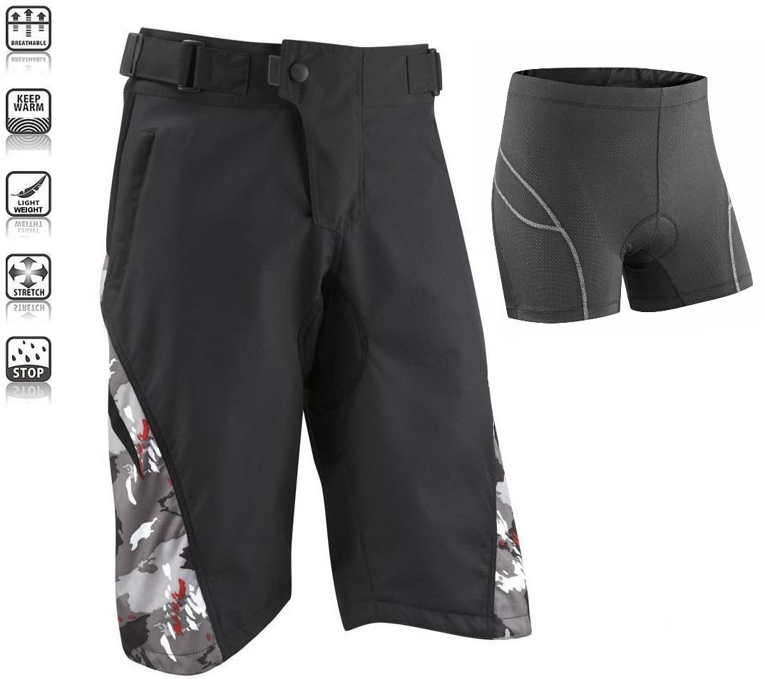 Tenn Burn MTB Cycling Shorts with Padded Boxers Combo Deal SS16 product image