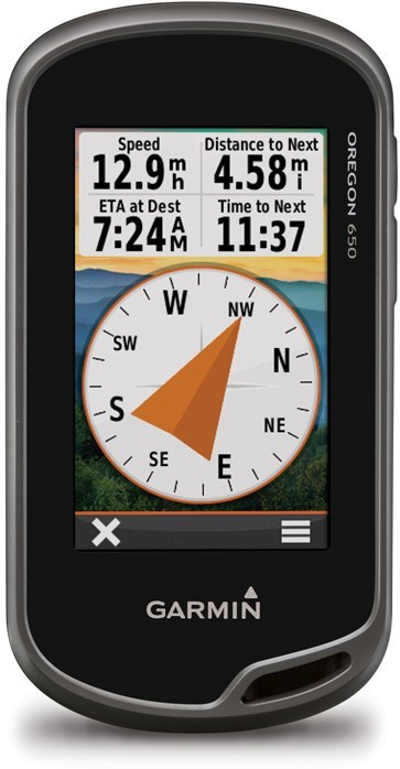 Garmin Oregon 600T Mapping Handheld GPS Unit product image