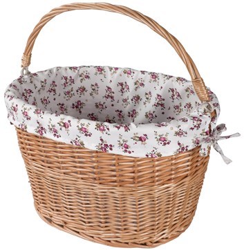 Dawes Quick Release Wicker Basket with Liner product image