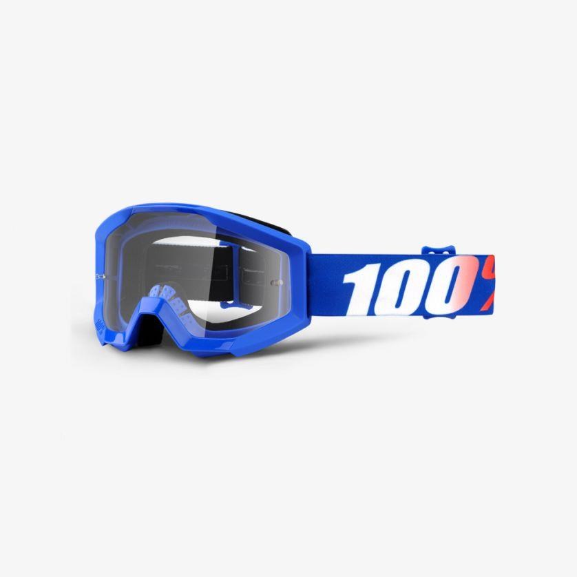 100% Strata Youth Anti-Fog Clear Lens MTB Goggles product image