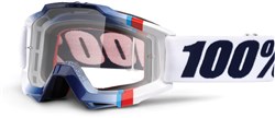 100% Accuri Anti-Fog Clear Lens MTB Goggles