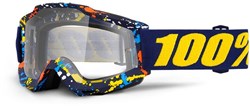 100% Accuri Anti-Fog Clear Lens MTB Goggles