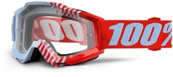 100% Accuri Anti-Fog Clear Lens MTB Goggles