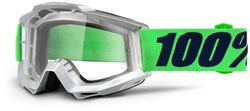 100% Accuri Anti-Fog Clear Lens MTB Goggles