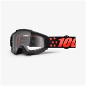 100% Accuri Anti-Fog Clear Lens MTB Goggles