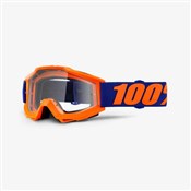 100% Accuri Anti-Fog Clear Lens MTB Goggles