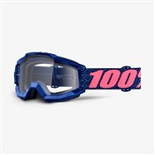 100% Accuri Anti-Fog Clear Lens MTB Goggles