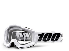100% Accuri Anti-Fog Clear Lens MTB Goggles
