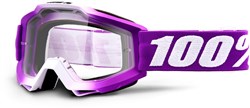 100% Accuri Anti-Fog Clear Lens MTB Goggles