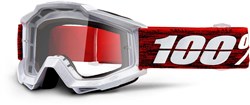 100% Accuri Anti-Fog Clear Lens MTB Goggles