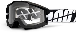 100% Accuri Anti-Fog Clear Lens MTB Goggles