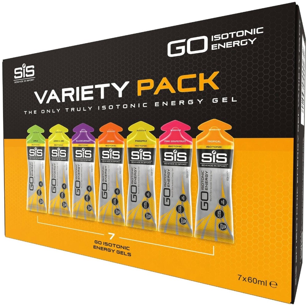 GO Isotonic Gel Variety Pack - 60ml x Box of 7 image 0