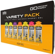 SiS GO Isotonic Gel Variety Pack - 60ml x Box of 7