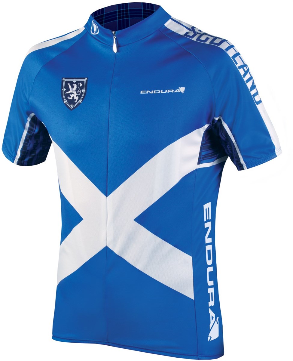 Endura CoolMax Printed Scotland II Short Sleeve Cycling Jersey SS17 product image