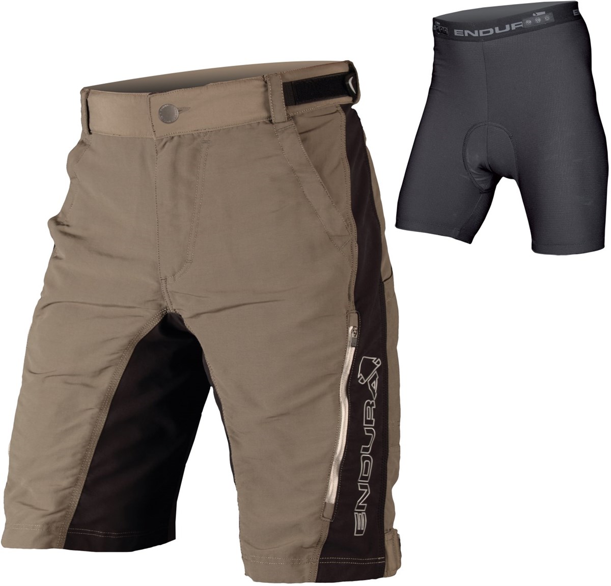 Endura SingleTrack II Baggy Cycling Shorts With Liner Shorts SS16 product image