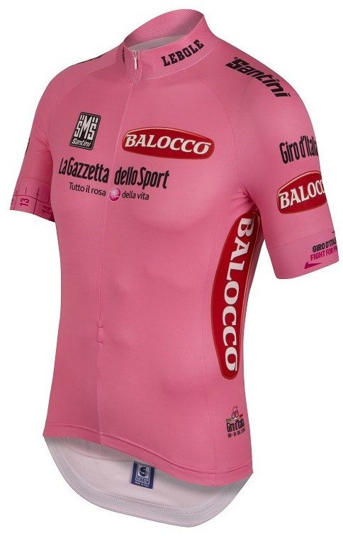 Santini Giro D Italia 2015 Leaders Short Sleeve Cycling Jersey product image